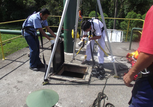 Treinamento de Espaço Confinado